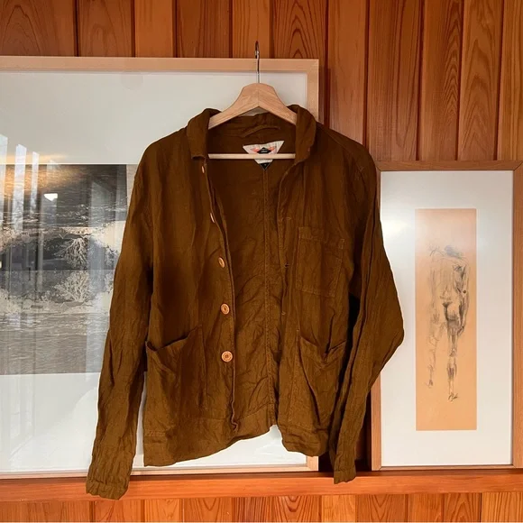 Women's Brown Linen Shirt Jacket - Bodella |
Finisterre - Picture 2 of 8